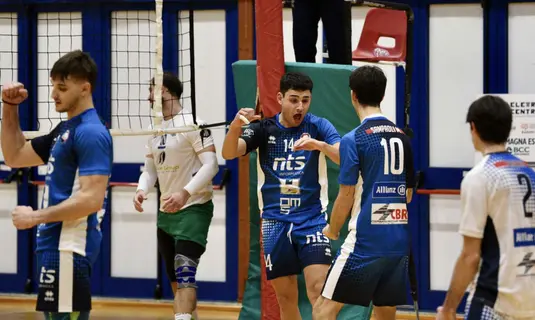 Primo acuto della Dinamo: espugnata 1-3 Riccione