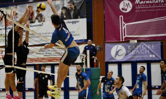 Prima caduta per la Dinamo: passa Riccione, è 3-1!