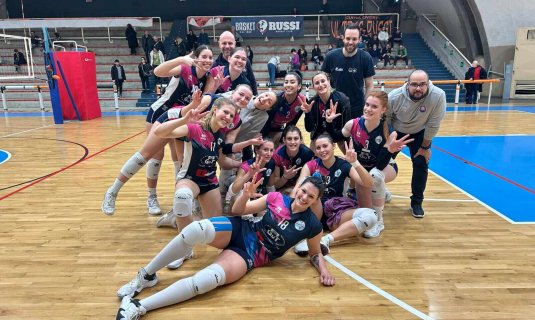 Gut stanca e incerottata, ma a Russi altri tre punti: 1-3!