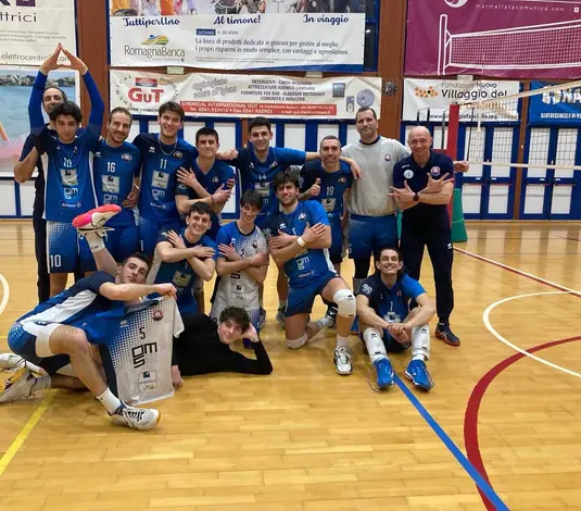 3-1 all’ Atlas, Romagna Banca nuova capolista del campionato