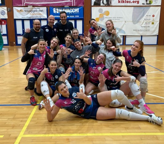 La Gut fa la voce grossa con Forlì: 3-0 al PalaBim!