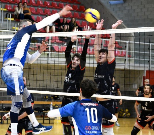 Romagna Banca ingrana la terza: a Forlì è 0-3