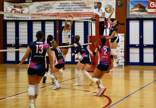 Gut al top a Ravenna: con Portuali è 0-3!