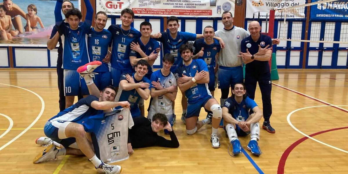 3-1 all’ Atlas, Romagna Banca nuova capolista del campionato