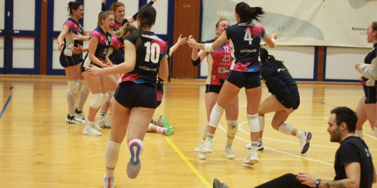 Fantastica Gut al PalBim: la capolista Rainbow cade 3-0!