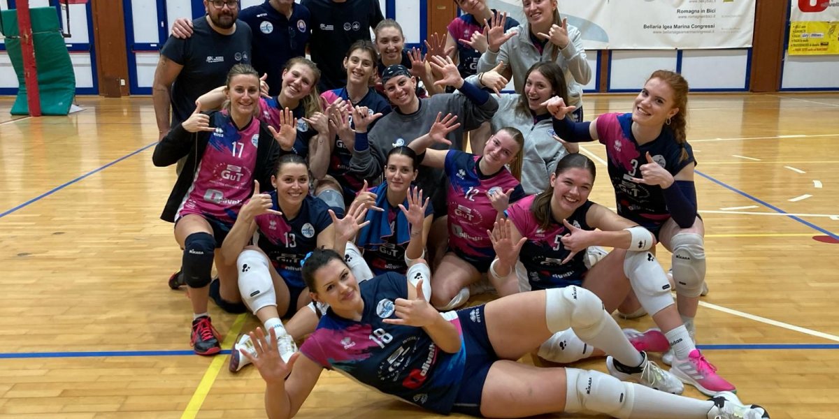 La Gut fa la voce grossa con Forlì: 3-0 al PalaBim!