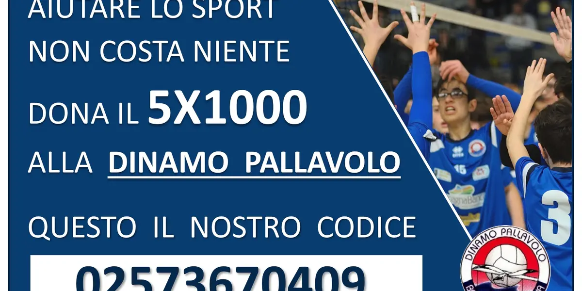 5x1000 - Aiuta lo sport!!