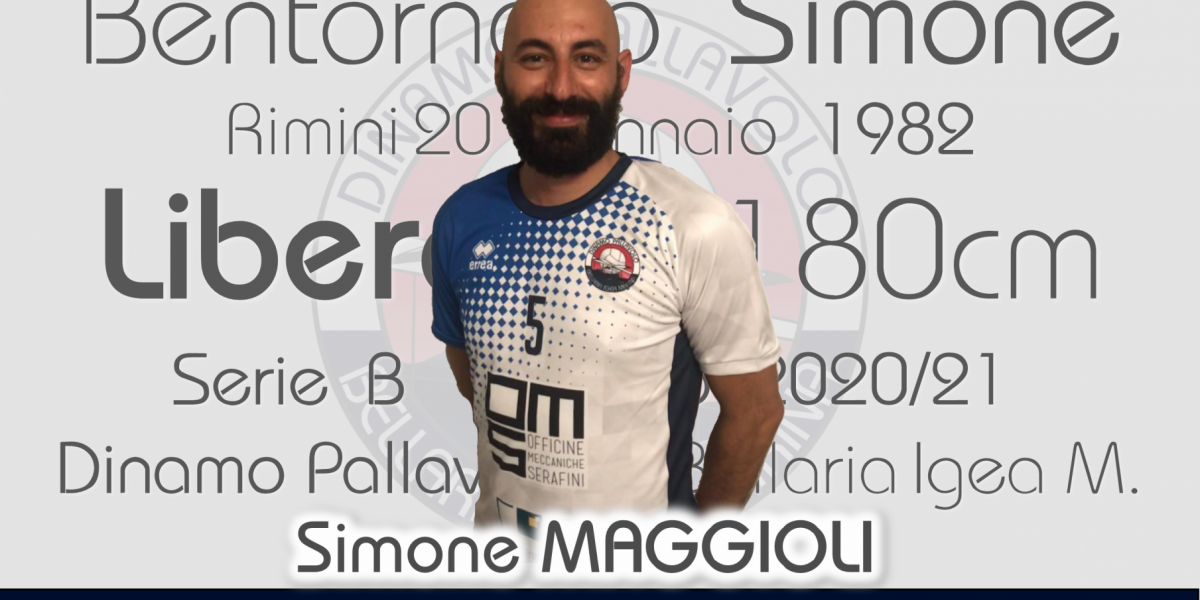 Simone Maggioli difenderà la seconda linea della RomagnaBanca Simone Maggioli difenderà la seconda linea della RomagnaBanca