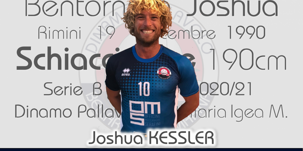 Joshua Kessler è l'ultimo acquisto della Dinamo Pallavolo Bellaria. Joshua Kessler è l'ultimo acquisto della Dinamo Pallavolo Bellaria.