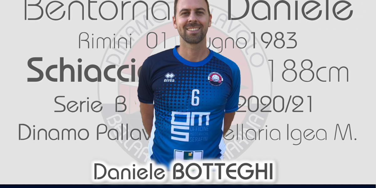 Daniele Botteghi chiude il Roster della RomagnaBanca Bellaria.