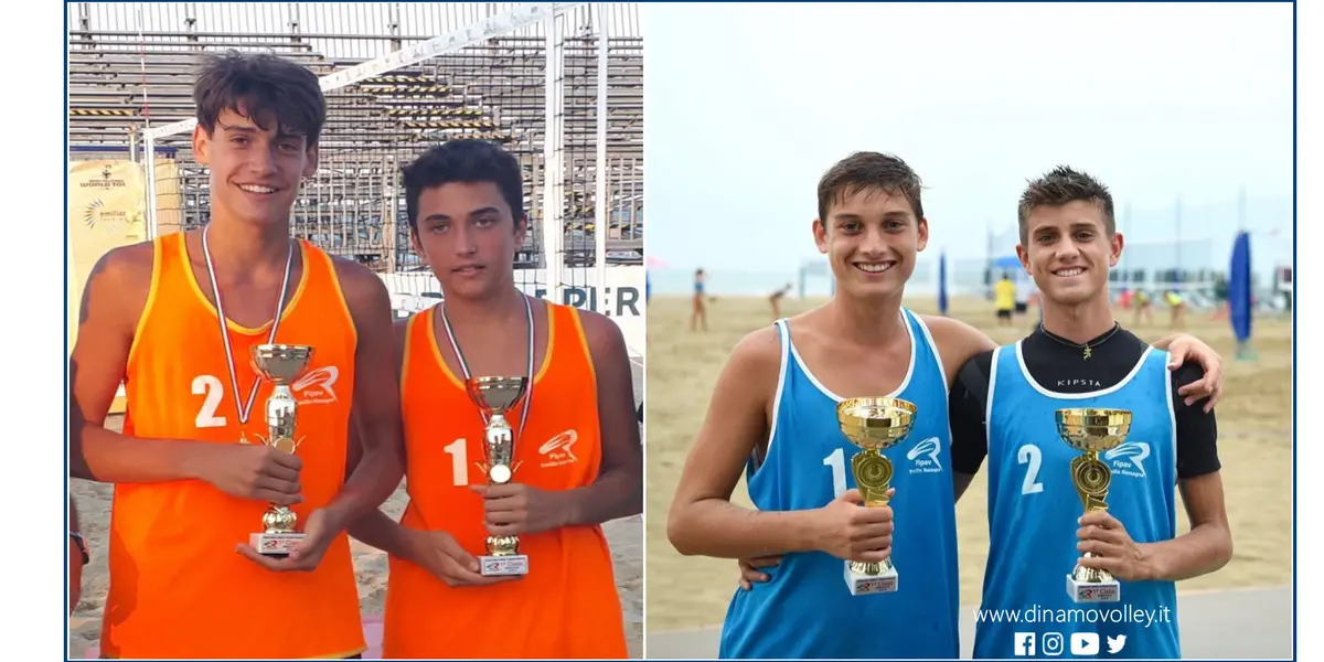 Beach Volley, la Dinamo pallavolo si laurea campione regionale U16M e U19M!