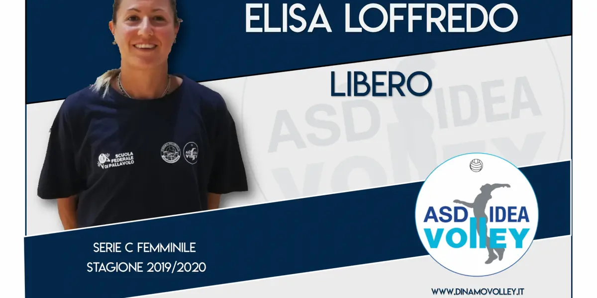 Elisa Loffredo sarà il libero della Gut Chemical Bellaria!!