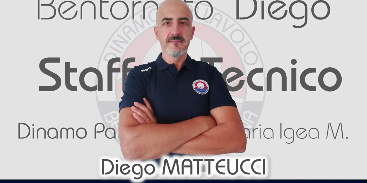Staff Tecnico: gradito ritorno di Diego Matteucci tra lo staff allenatori della Dinamo Pallavolo Bellaria. Staff Tecnico: gradito ritorno di Diego Matteucci tra lo staff allenatori della Dinamo Pallavolo Bellaria.