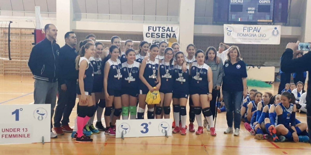 Medaglia di bronzo per le ragazze di Zanotti nel campionato U13!!