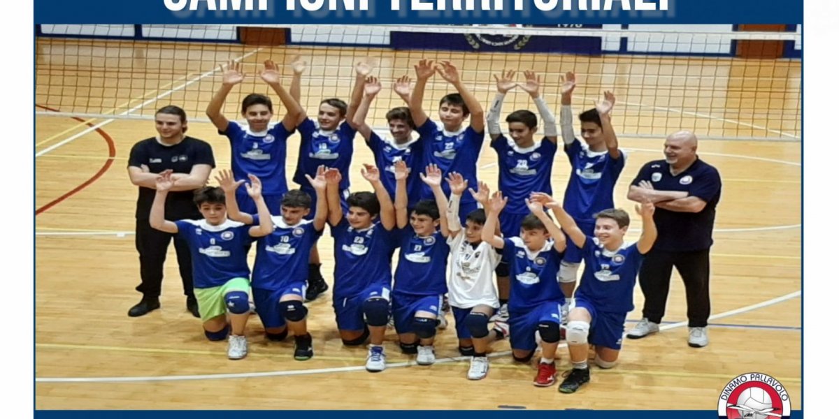 L'under 14 maschile, è campione territoriale 2019/2020