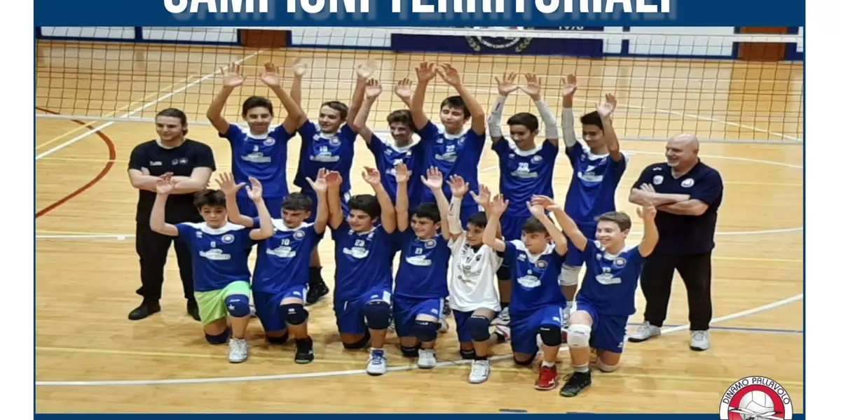 L'under 14 maschile, è campione territoriale 2019/2020