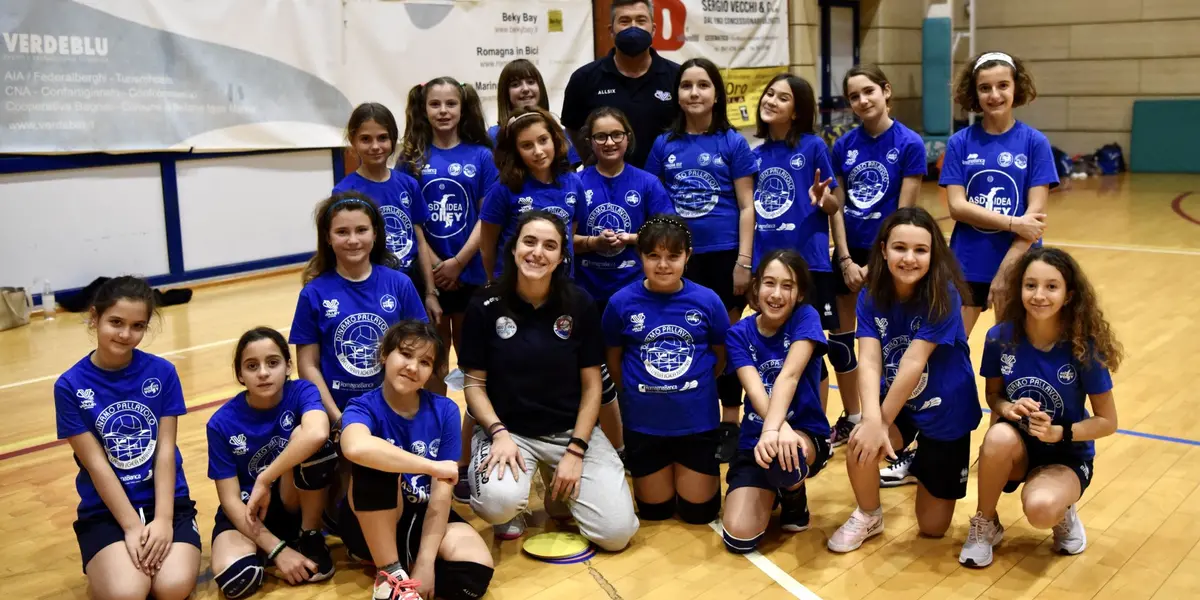 Il Vero Volley Monza in visita alla Dinamo Bellaria