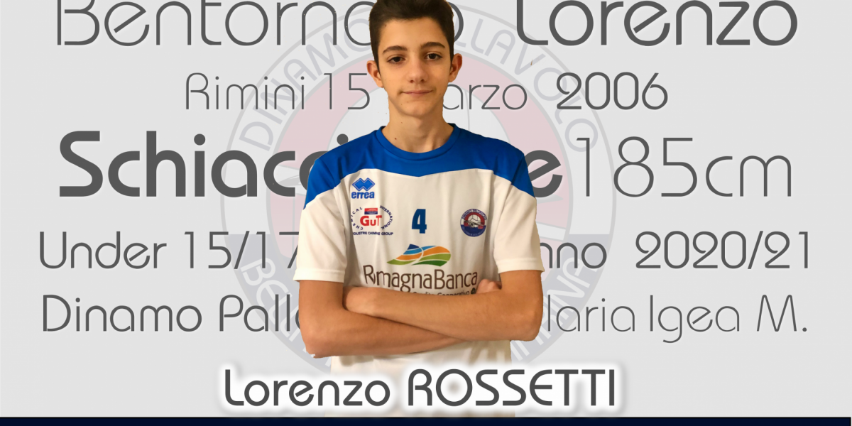 Lorenzo Rossetti ..... un gradito ritorno. Lorenzo Rossetti ..... un gradito ritorno.