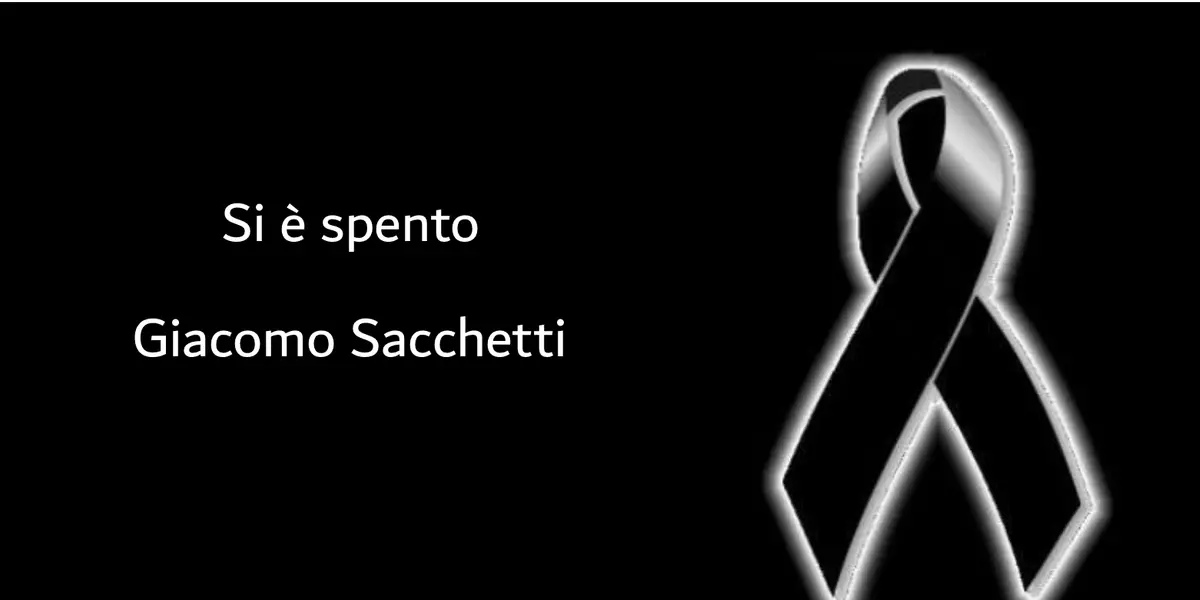 Si è spento Giacomo Sacchetti!!