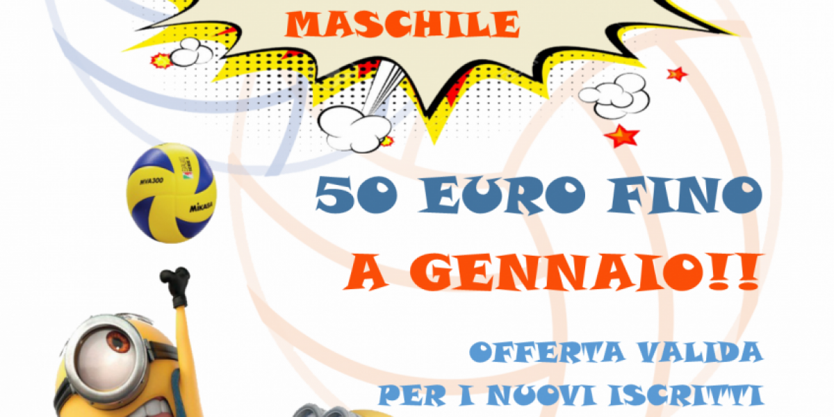 Promozione volley maschile! Promozione volley maschile!