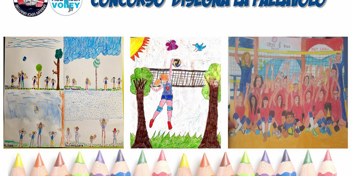 Concorso: Disegna la Pallavolo..... ecco i vincitori!
