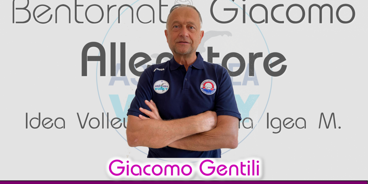 Un gradito ritorno in casa Idea Volley: Giacomo Gentili! Un gradito ritorno in casa Idea Volley: Giacomo Gentili!